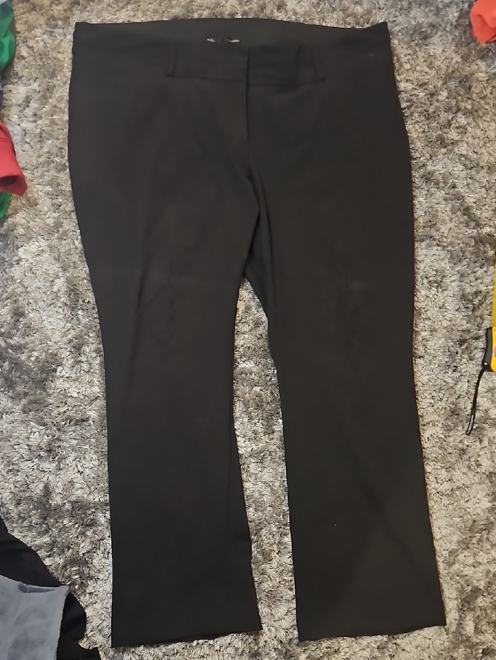 Maurices Black Textured Dress Pants